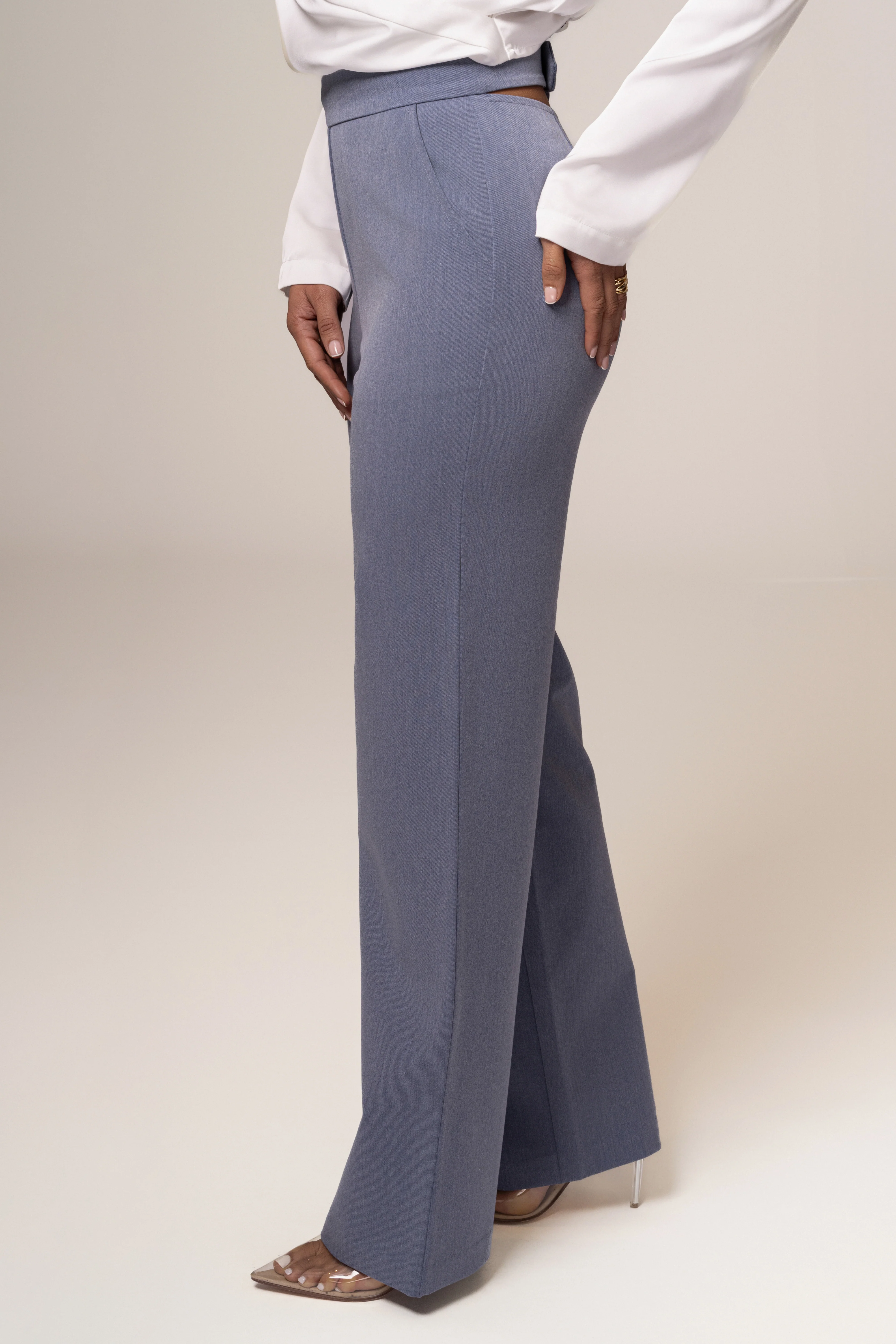 Denim Status Belted Pants