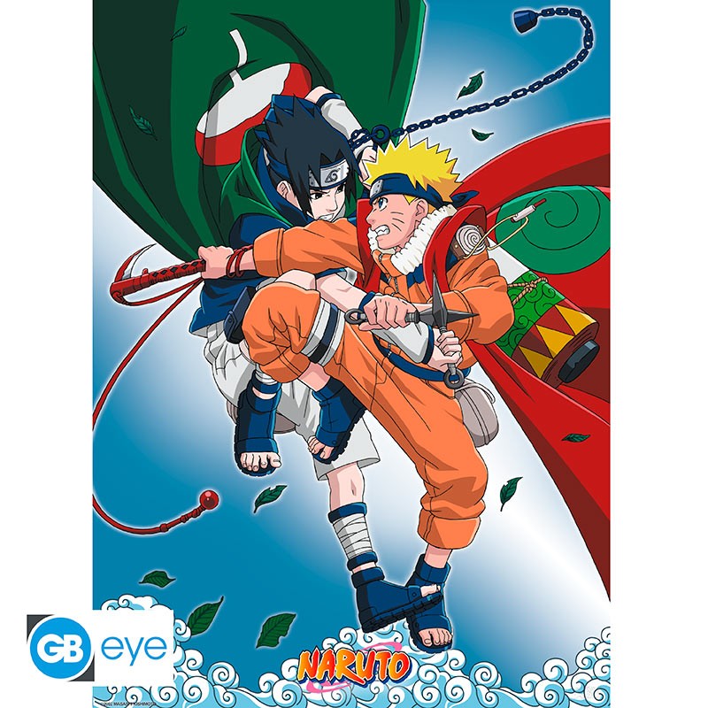 NARUTO Poster Naruto vs Sasuke (52x38cm)
