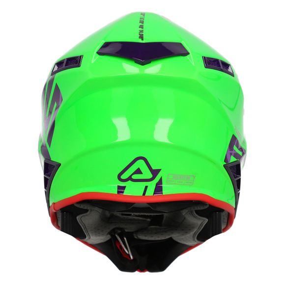 Casque cross Acerbis X-TRACK VTR ECE 2206 2024 - Vert / BlancRef : AE5307
