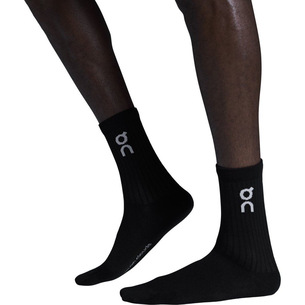 On Logo Sock High Socks Unisex - 3-Pack - Black