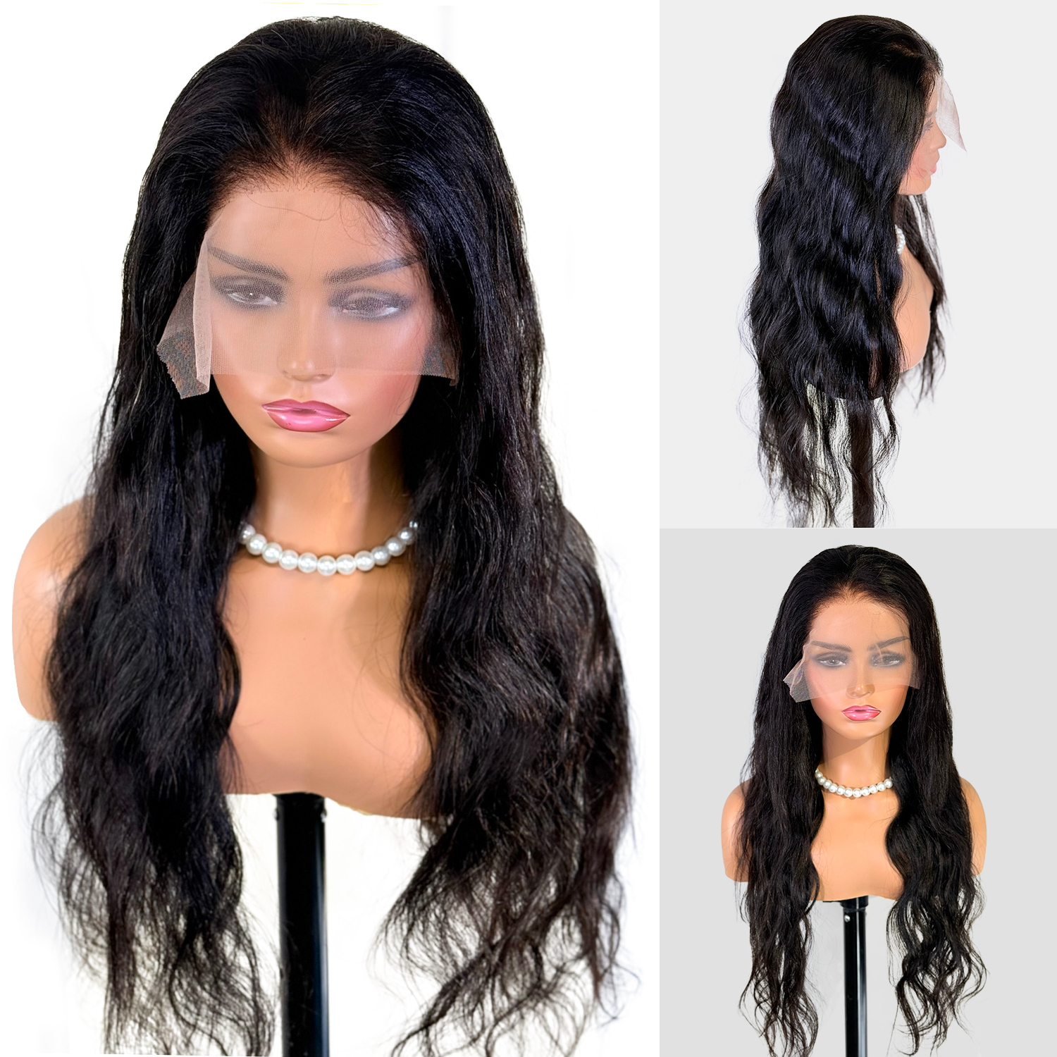 Pink Lemon Gold Unprocessed Virgin Remi Human Hair Bleached Knots HD Lace Wig 13X6 Florida 18