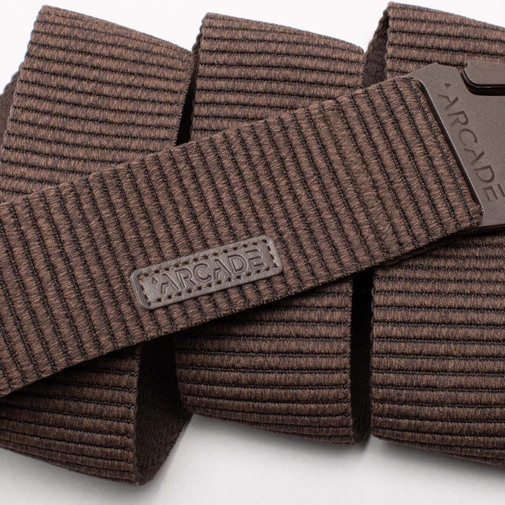 Arcade Lifestyle Woody Stretch Belt - heather walnut