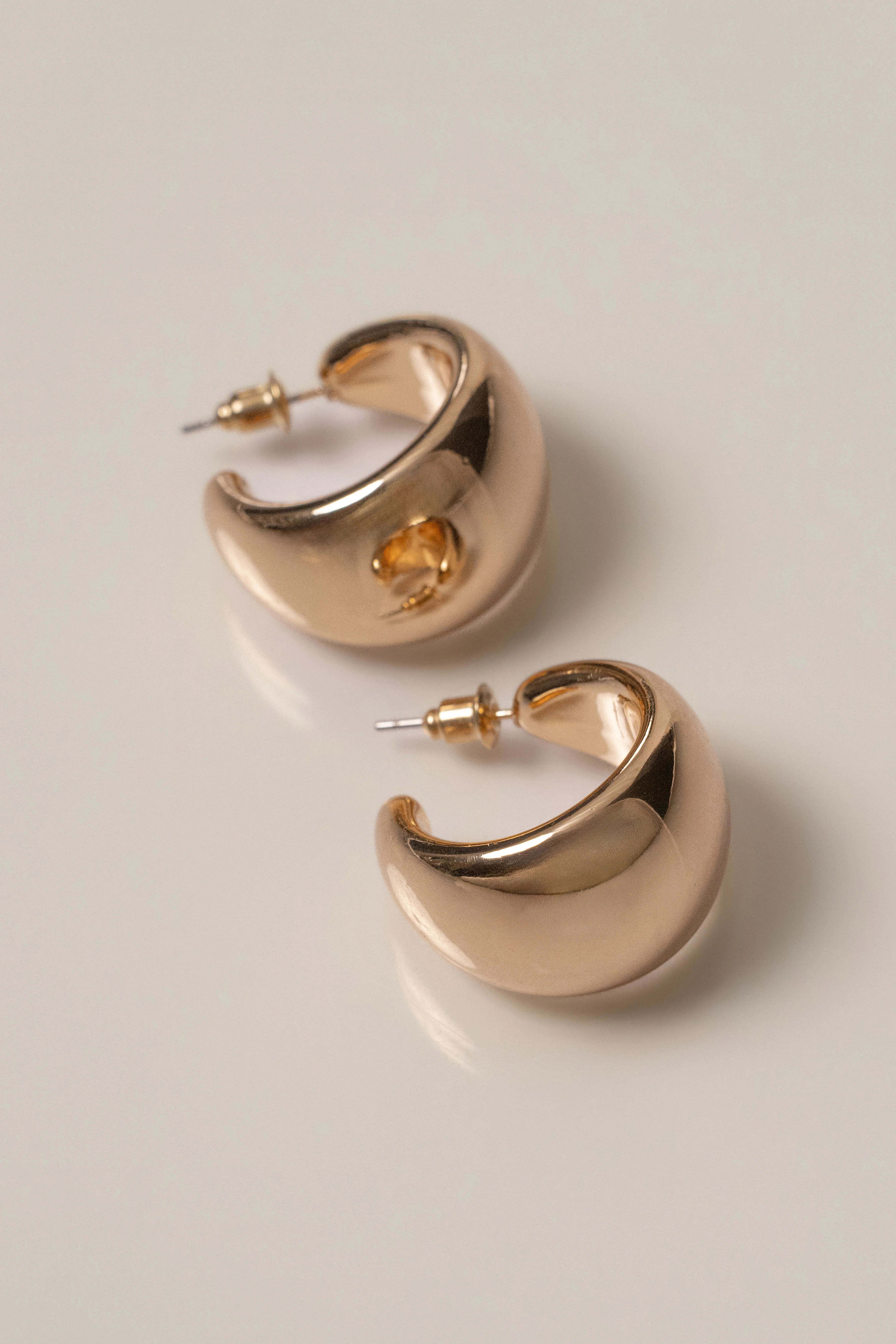 Gold Juliette Hoop Earrings