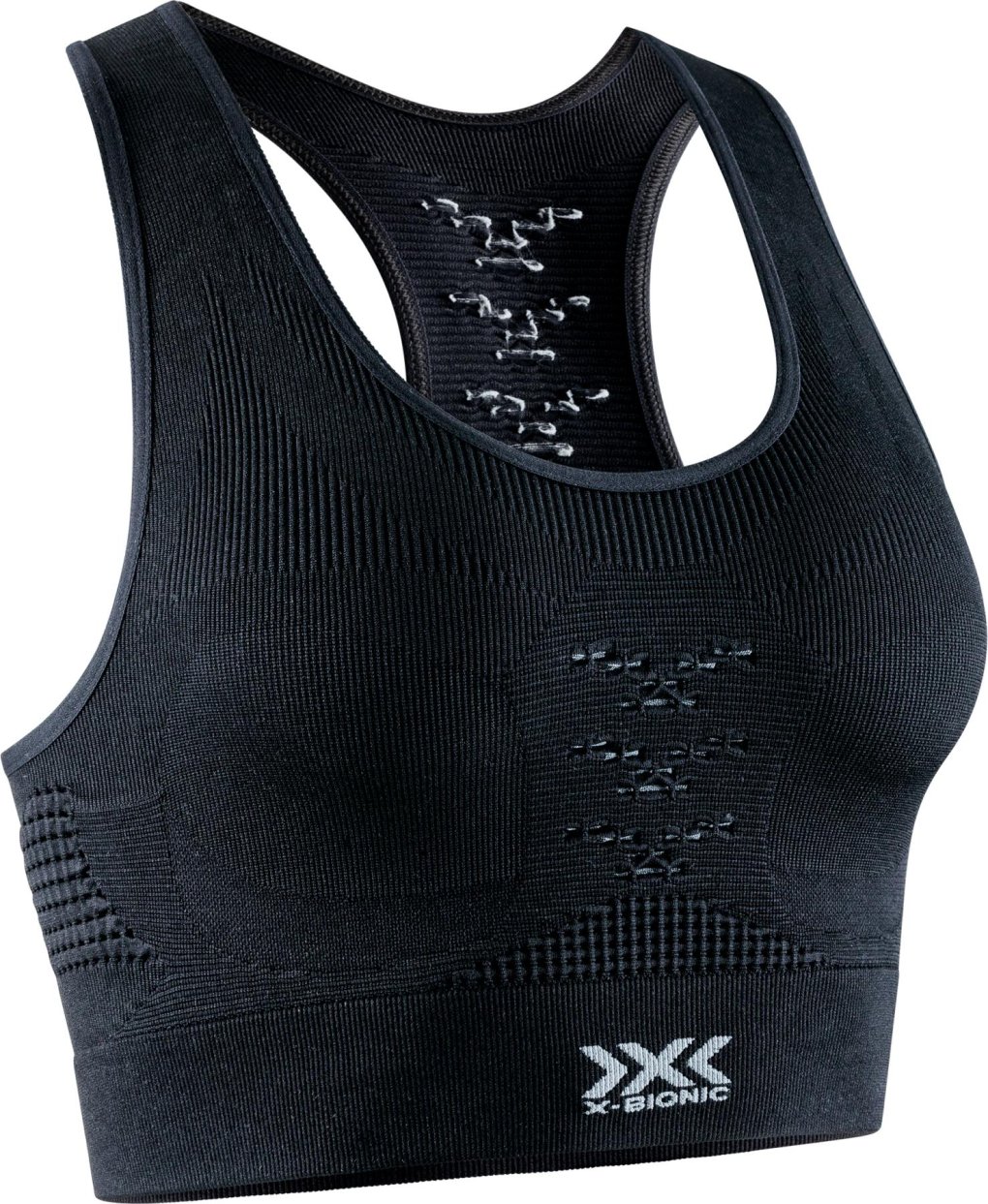 X-Bionic Energizer 4.0 Sports Bra Women - opal black/arctic white