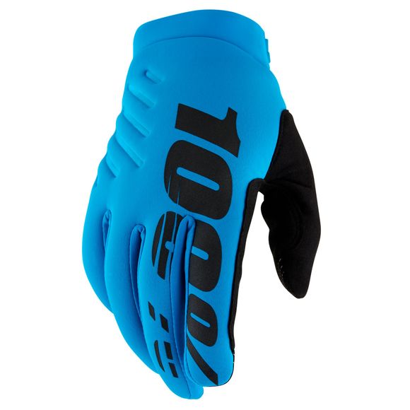 Gants cross 100% BRISKER TURQUOISE 2024 - BleuRef : CE1306