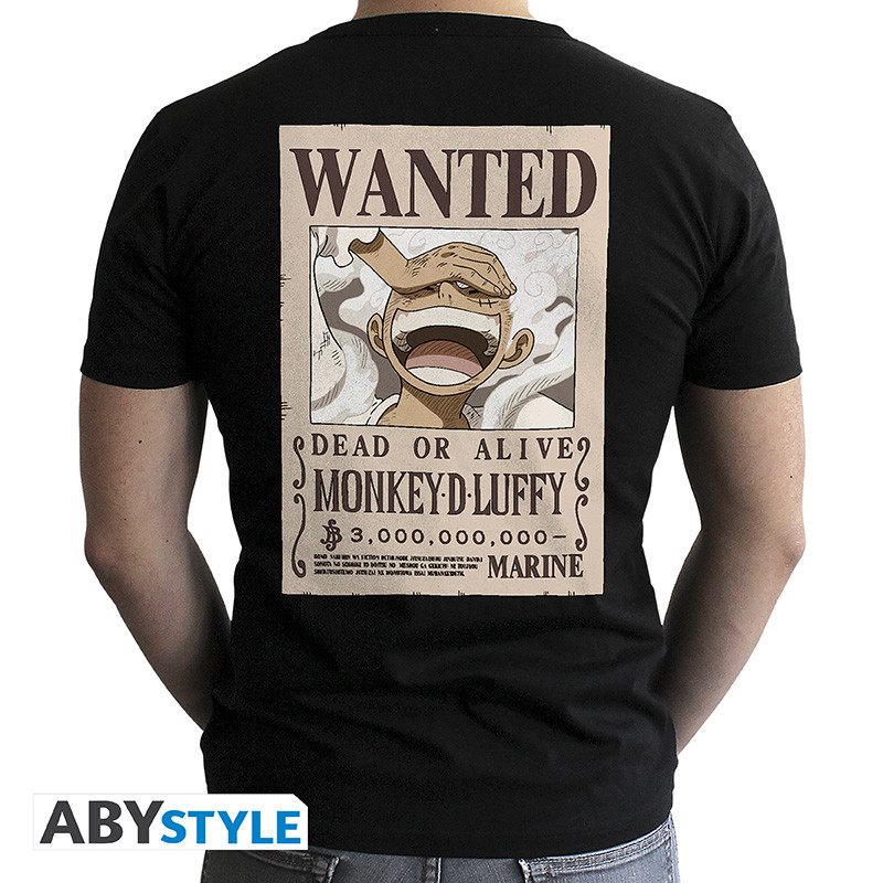 ONE PIECE T-shirt Wanted Luffy