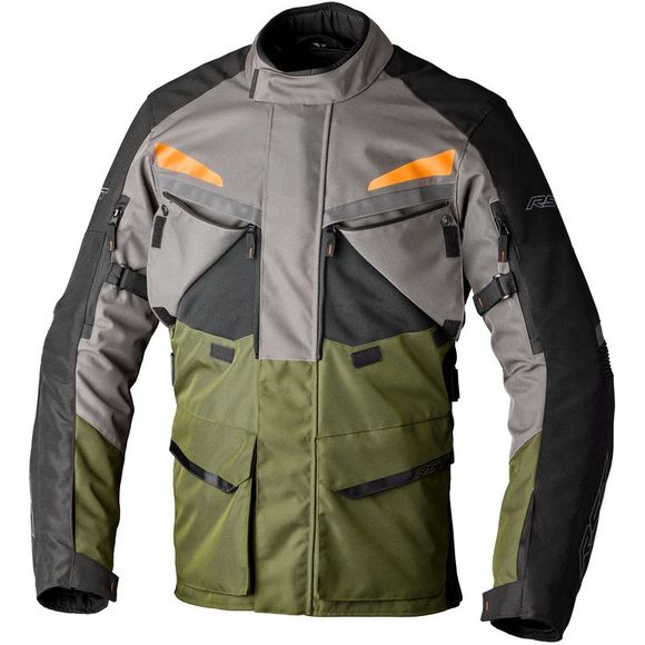 Rst Maverick Evo Motorcycle Jacket - Green / GrayRef: RST0211
