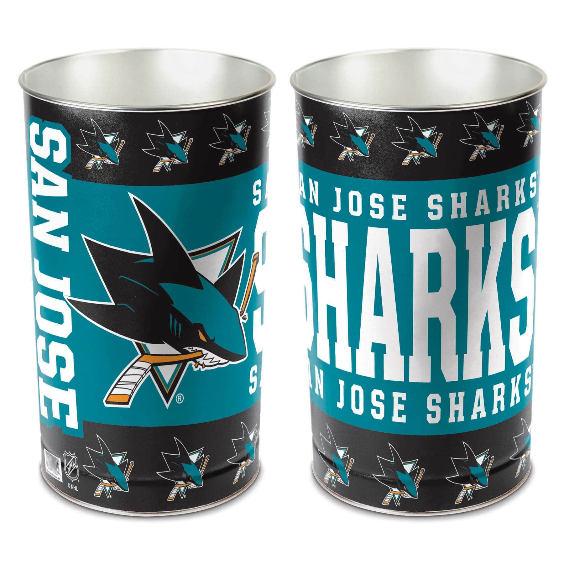 San Jose Sharks Hockey NHL Wastebasket
