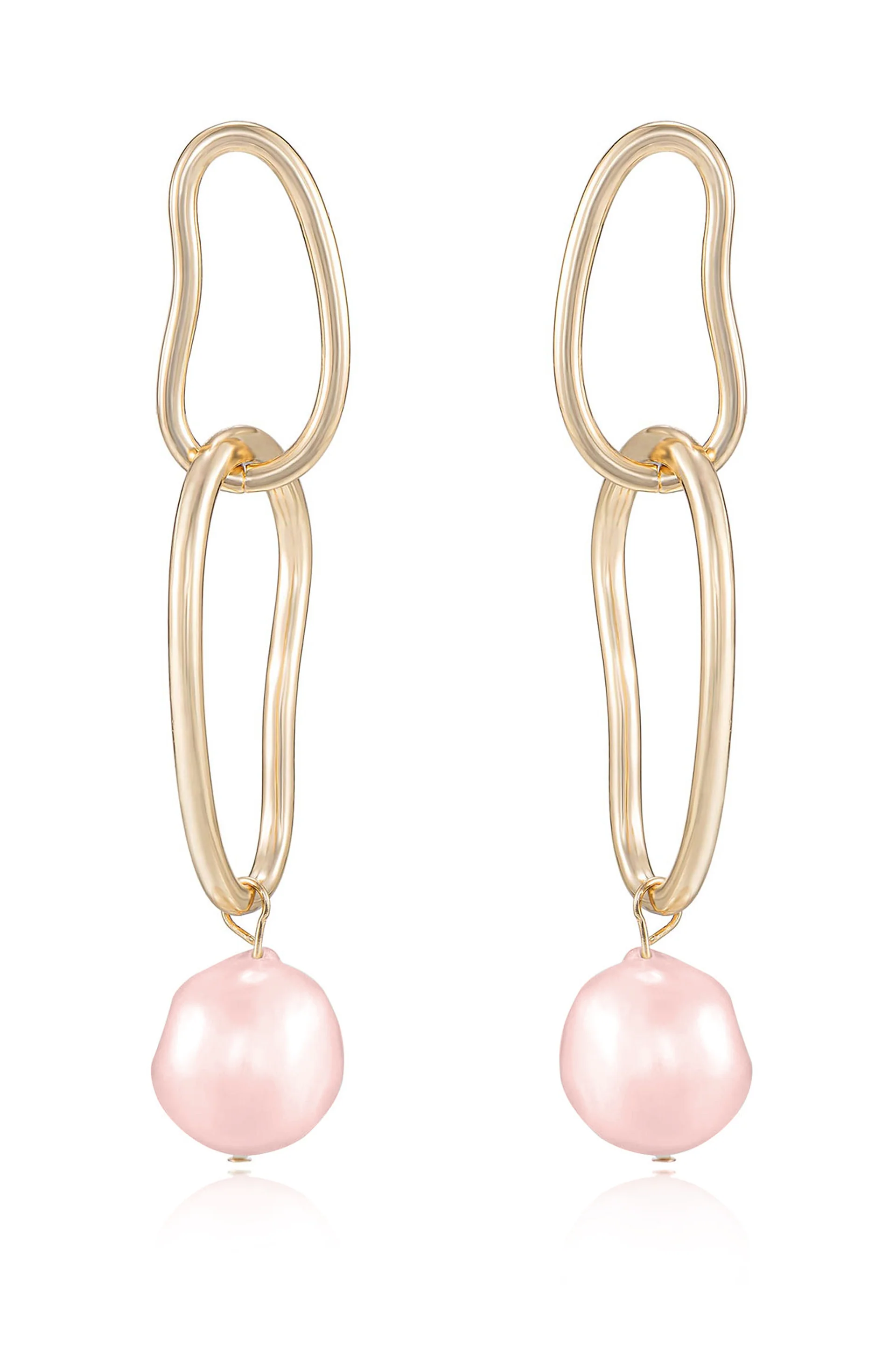 Mara Dangle Pearl Earrings