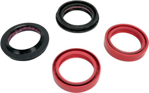 Fork oil seals and dust cover Moose Racing 04070100KTM 65 65 SX - 2002 - 2011Ref : ME00943A / 04070100