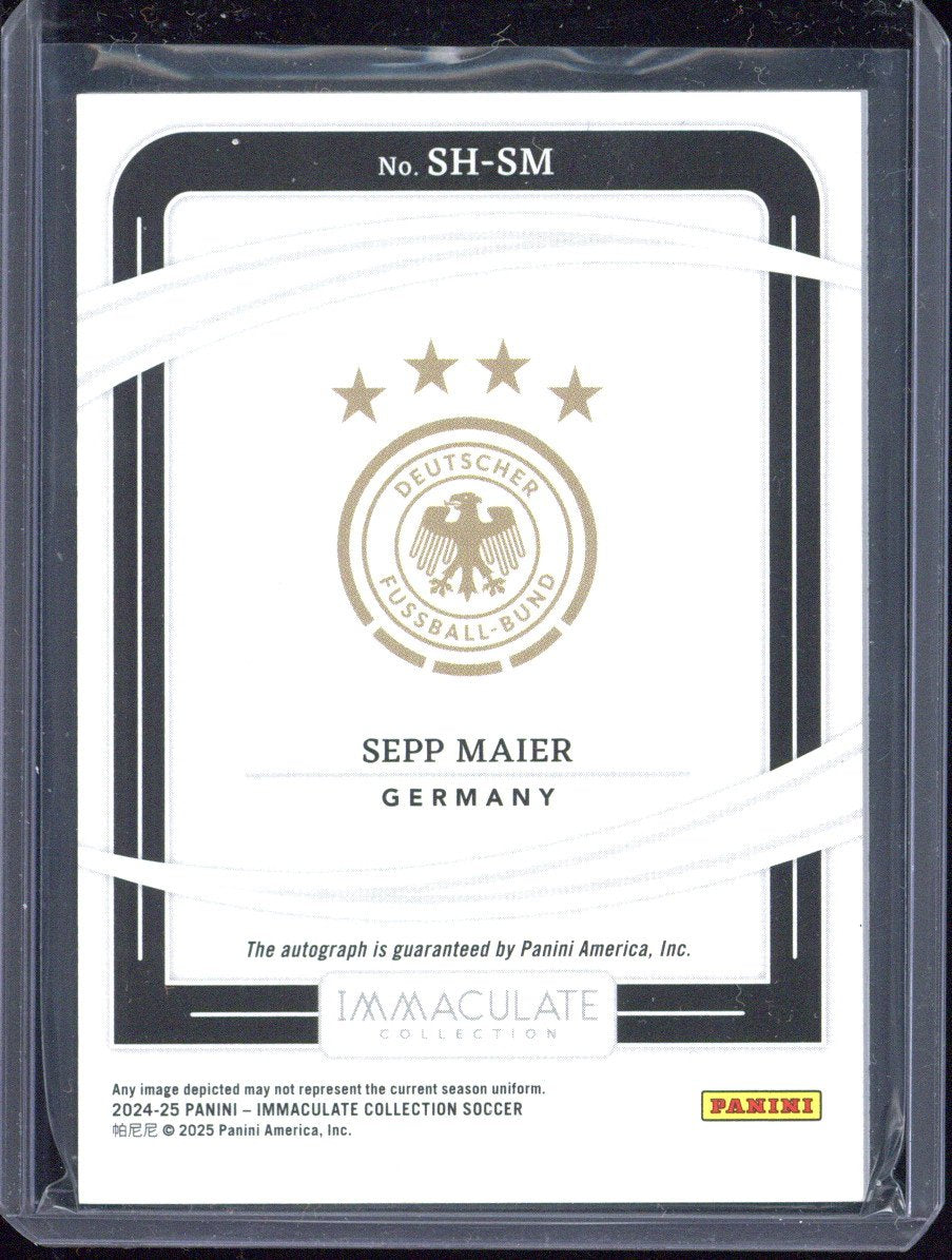 2024-25 Panini Immaculate Sepp Maier Autograph /49