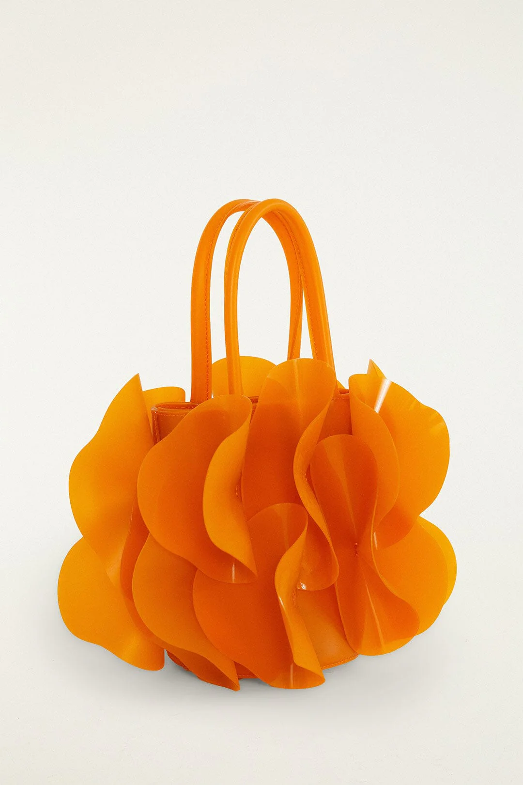 Orange Jelly Flower Bag