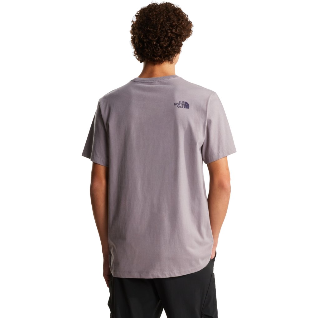The North Face Mountain Line Regular Graphic T-Shirt Men - Transcendent Grey