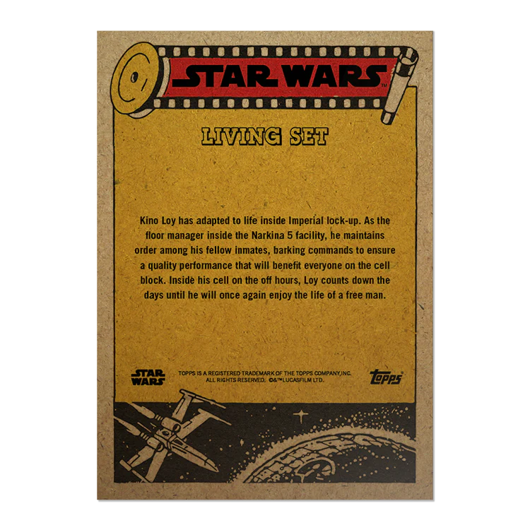 Topps UK - SW Living Set Card #399 - Kino Loy