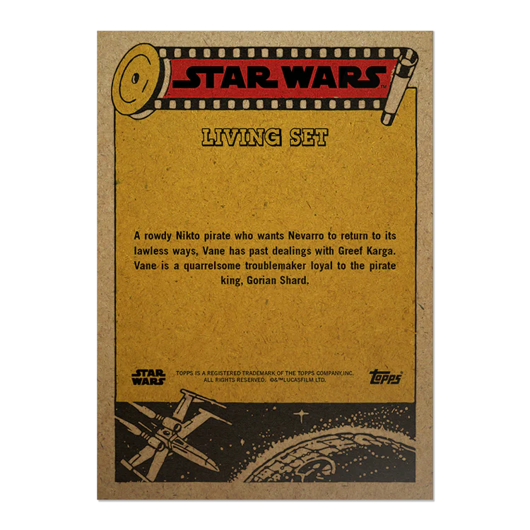 Topps UK - SW Living Set Card #451 - Vane