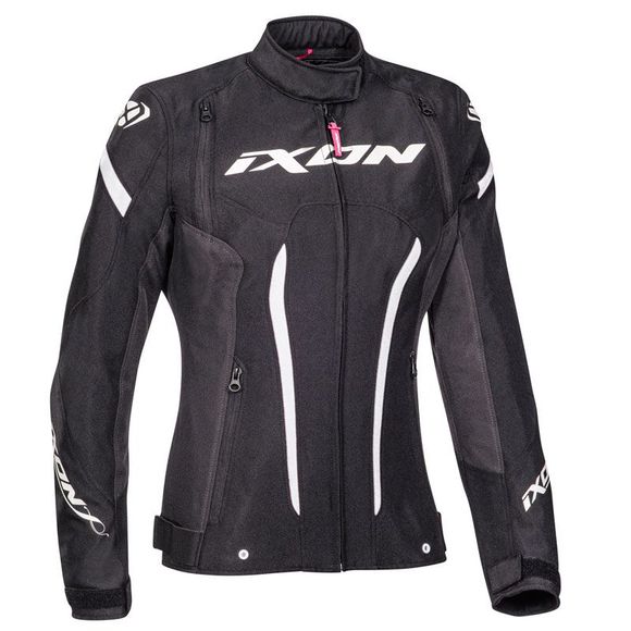 Ixon STRIKER LADY Motorcycle Jacket - Black / WhiteRef: IX1431-C42138
