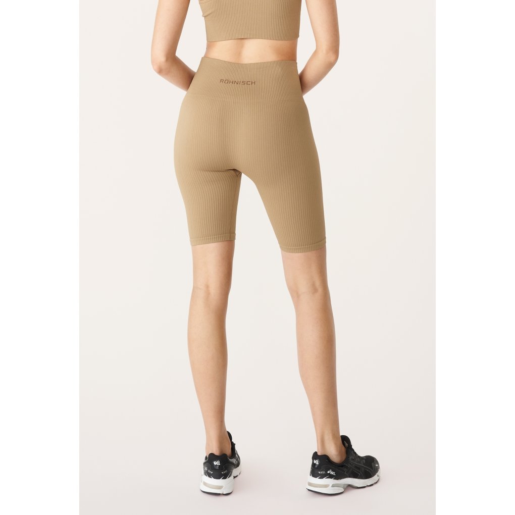 Röhnisch Seamless Rib Bike Tights Women - Oak