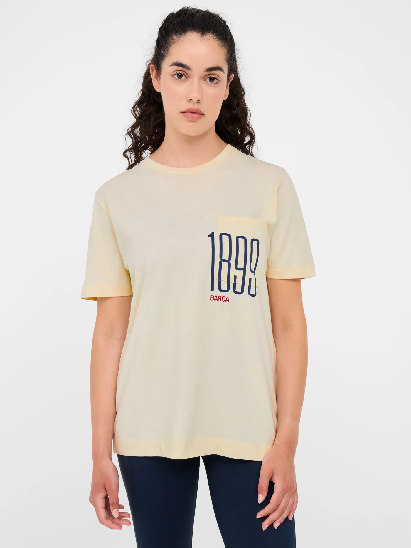 T-Shirt Beige 1899 Barça - Woman