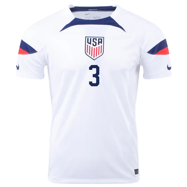 United States Walker Zimmerman Home Jersey 22/23 (White/Loyal Blue)