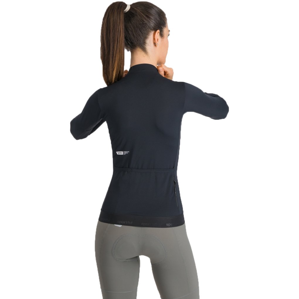 Sportful SRK Jersey Long Sleeve Women - 002 Black