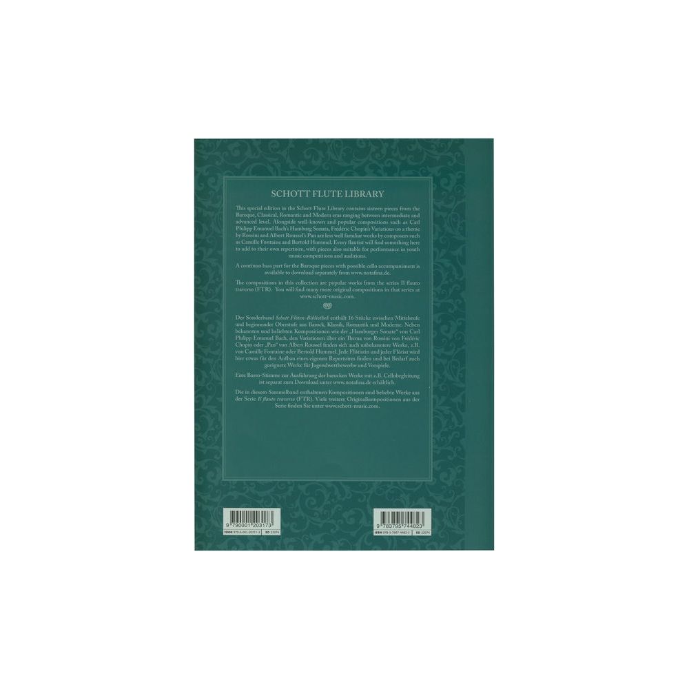 Schott Flute Library – Thomann Ireland