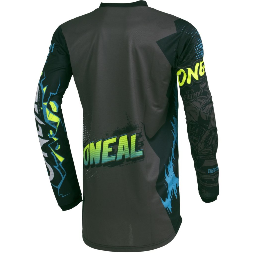 O'Neal Element Longsleeve Jersey Youth - VILLAIN V.19 gray