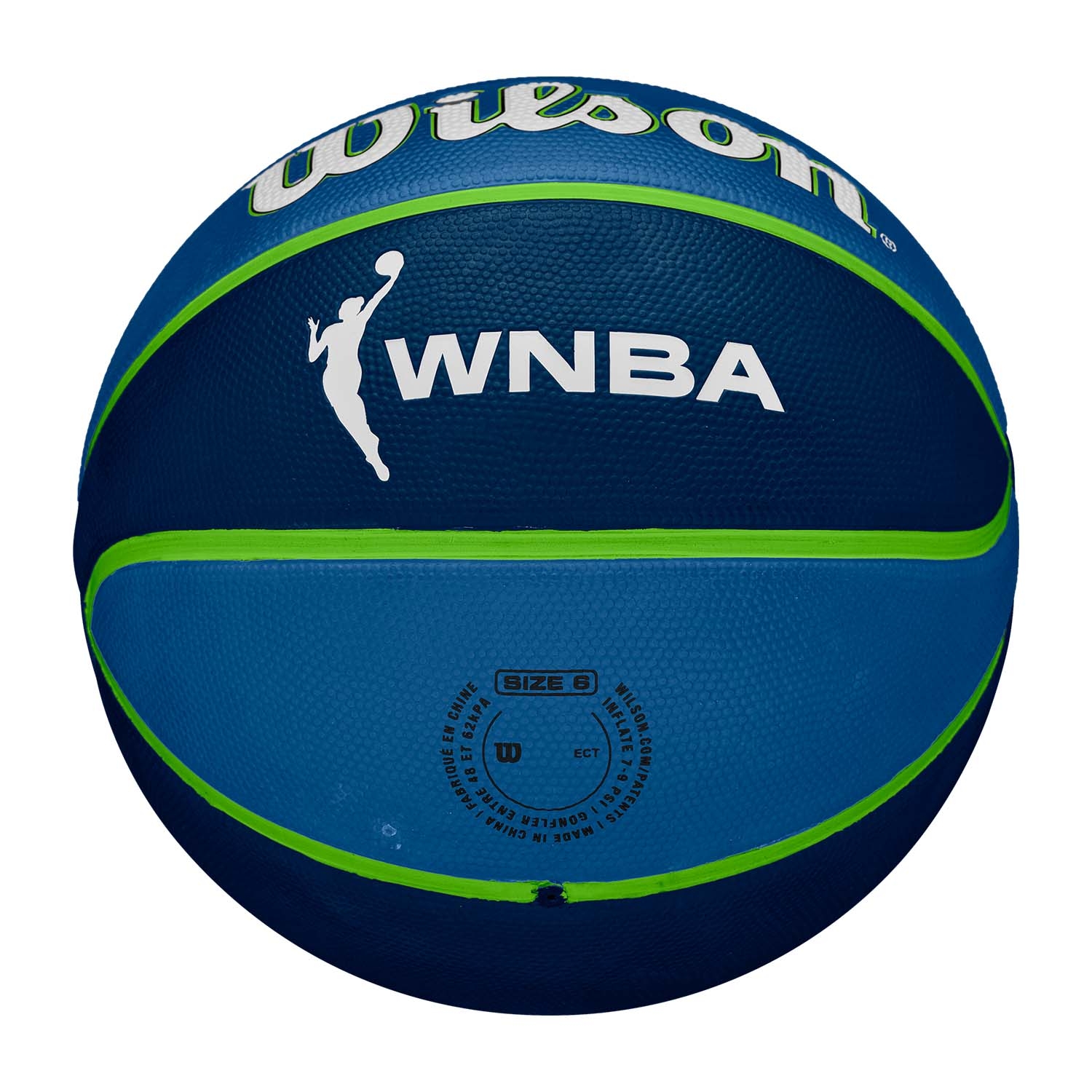 Minnesota Lynx Wilson Team Tribute WNBA Basketball (Size 6)