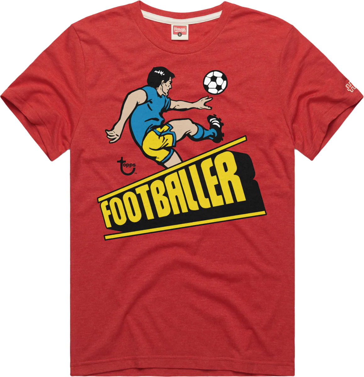 Topps Footballer Pro League Red Tee