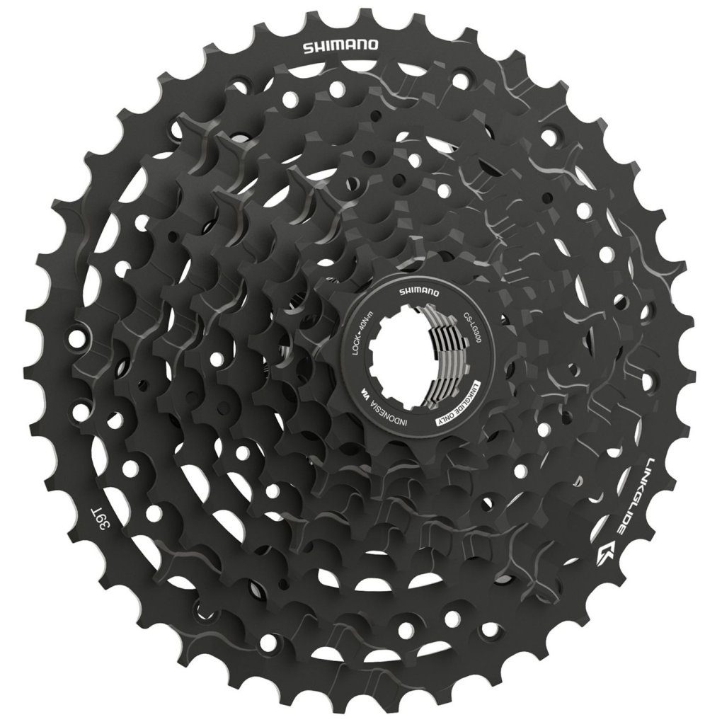 Shimano CS-LG300 Cassette - LinkGlide | 10-speed - 11-39 Teeth