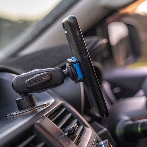 Quad Lock Universal Smartphone Mount QLP-360-FAB Flexible Adhesive Base - BlackRef: QDL0107 / 1118125