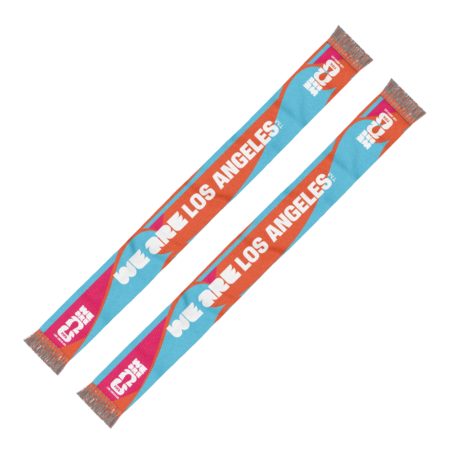 2026 Soccer Fan Collection Host City Los Angeles Scarf
