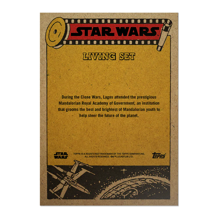 Topps UK - SW Living Set Card #398 - Lagos
