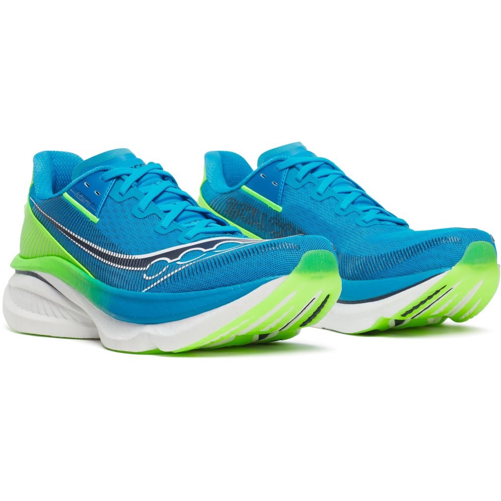 Saucony Endorphin Azura Running Shoes Men - cobalt/slime