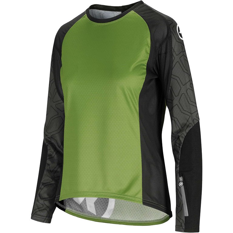 Assos TRAIL Long Sleeve Jersey Women - pan green