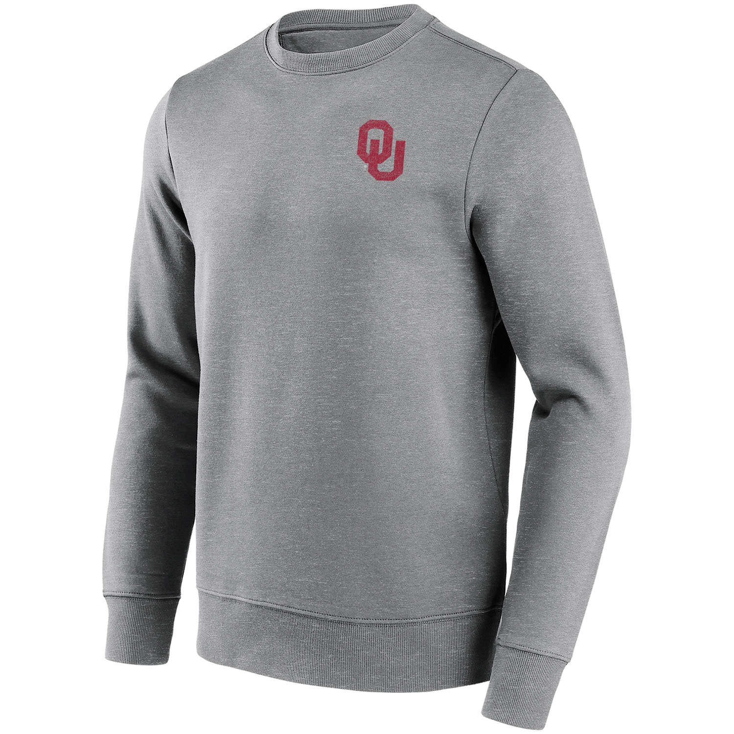 Oklahoma Sooners Boomer Sooner Crew Sweatshirt Gray