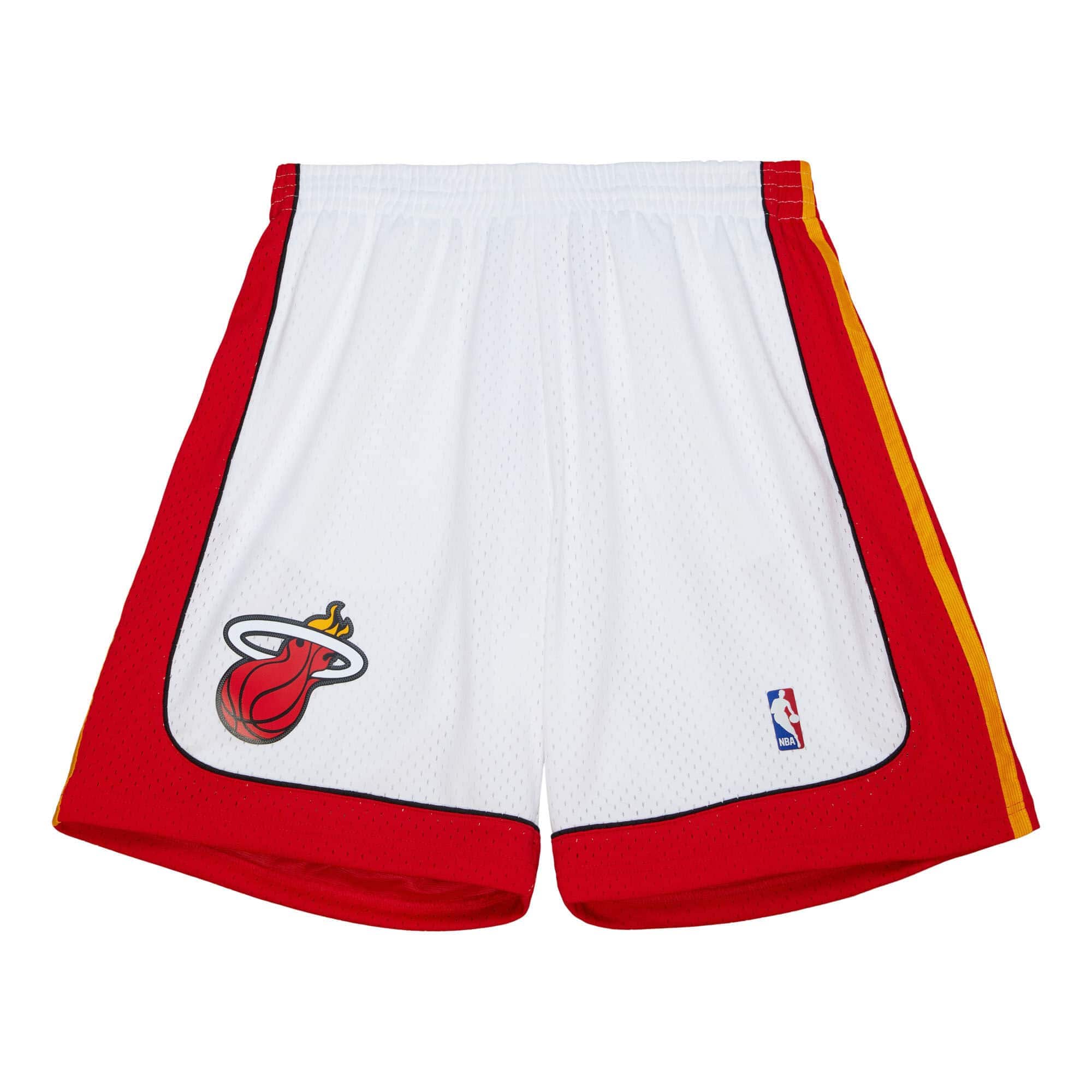 Miami Heat 2005-06 Mitchell & Ness Swingman NBA Shorts White