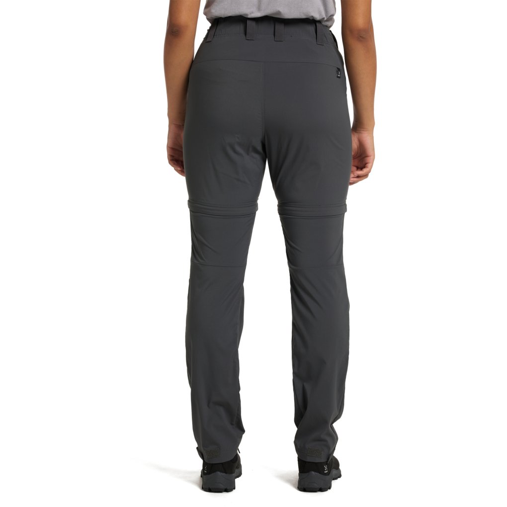 Haglöfs Lite Standard Zip-Off Pants Women - magnetite 2AT