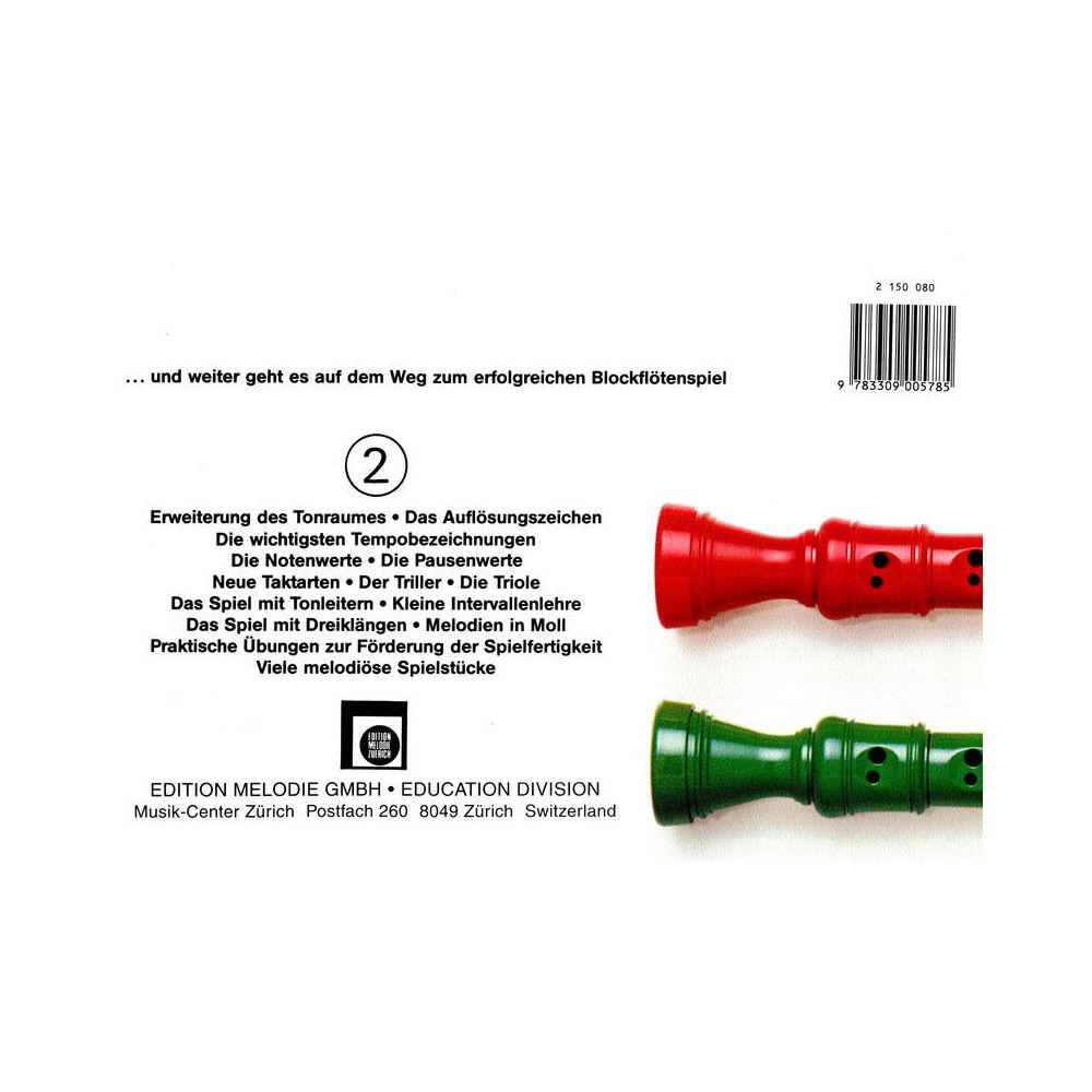 Edition Melodie Blockflöten