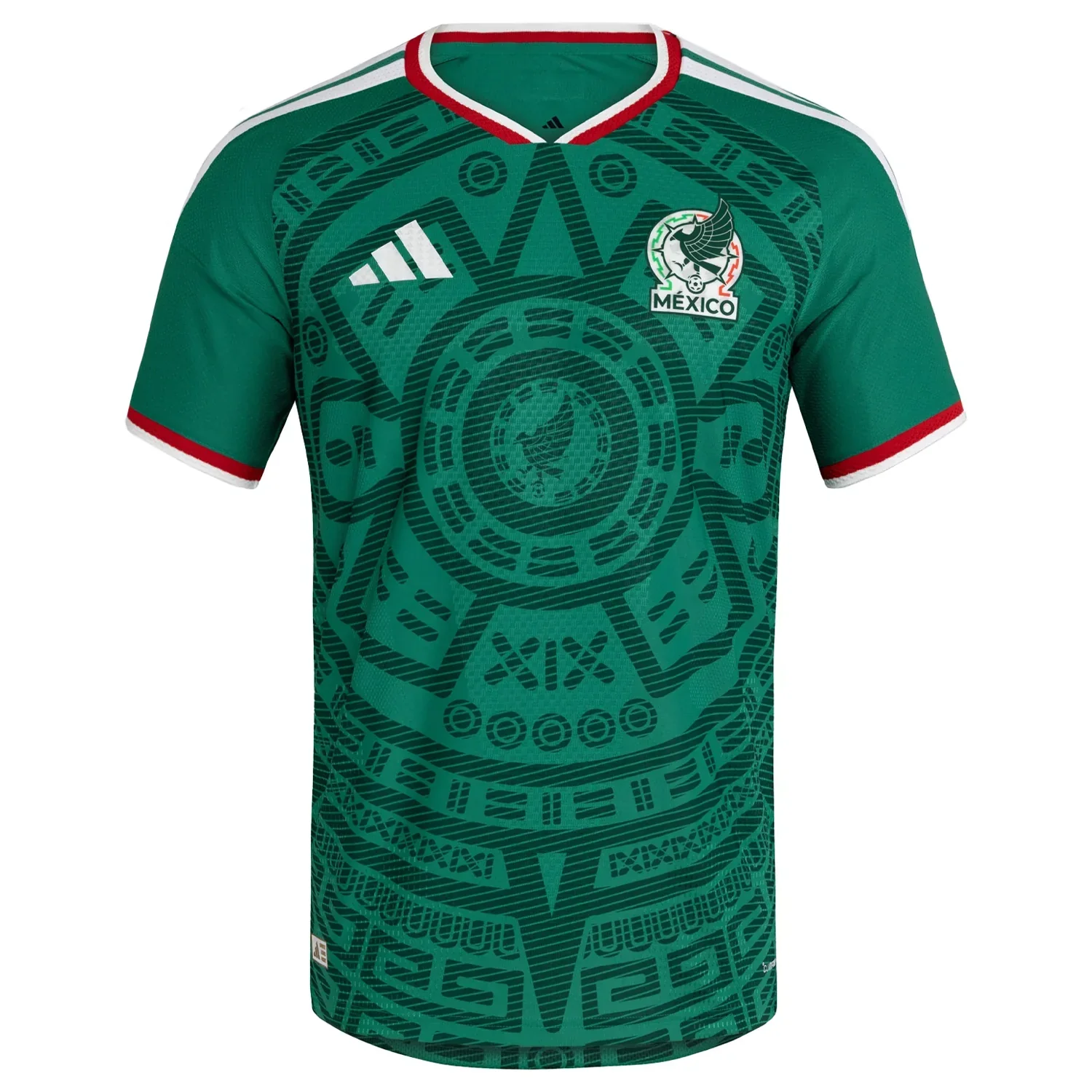 Men's Mexico Authentic Home 2026 World Cup Jersey (Bold Green)