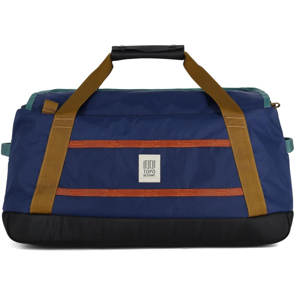 Topo Designs Mountain Duffel Travel Bag - 40L - Midnight/Caribbean