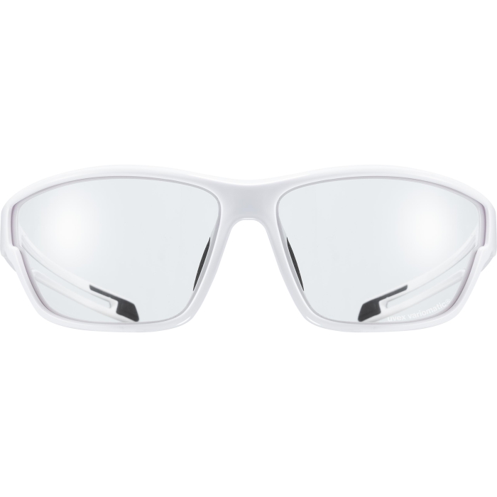 Uvex sportstyle 806 V Glasses - white/variomatic smoke