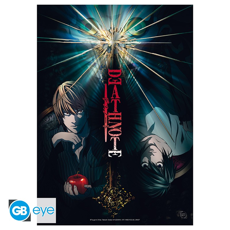 DEATH NOTE Portfolio 9 Posters Protagonists  (21x29,7cm)