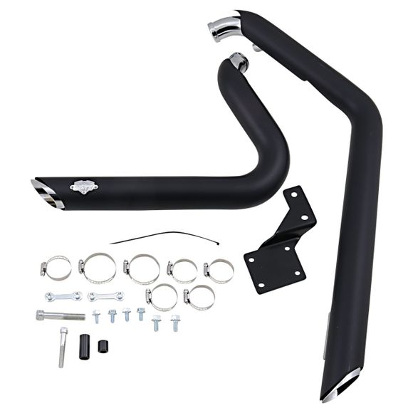 Full line Vance & Hines shortshots staggered blackRef: 1800-0745 / 18000745