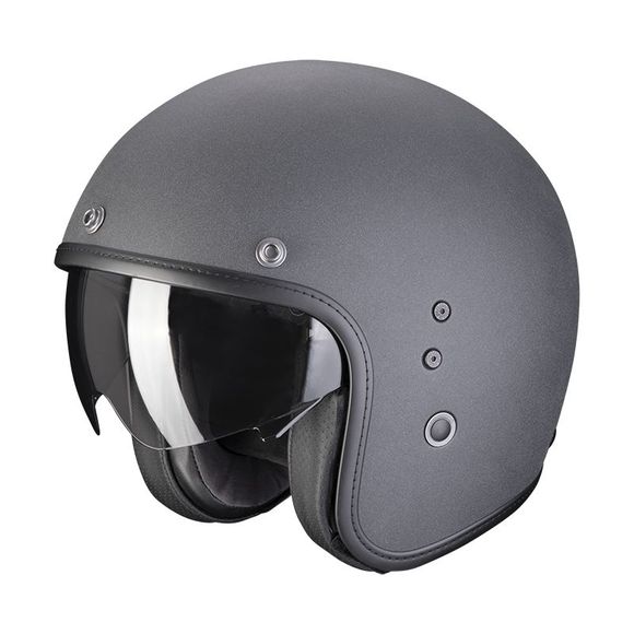 Scorpion Exo BELFAST EVO Jet Helmet - GRAPHITE - GrayRef: SC0886