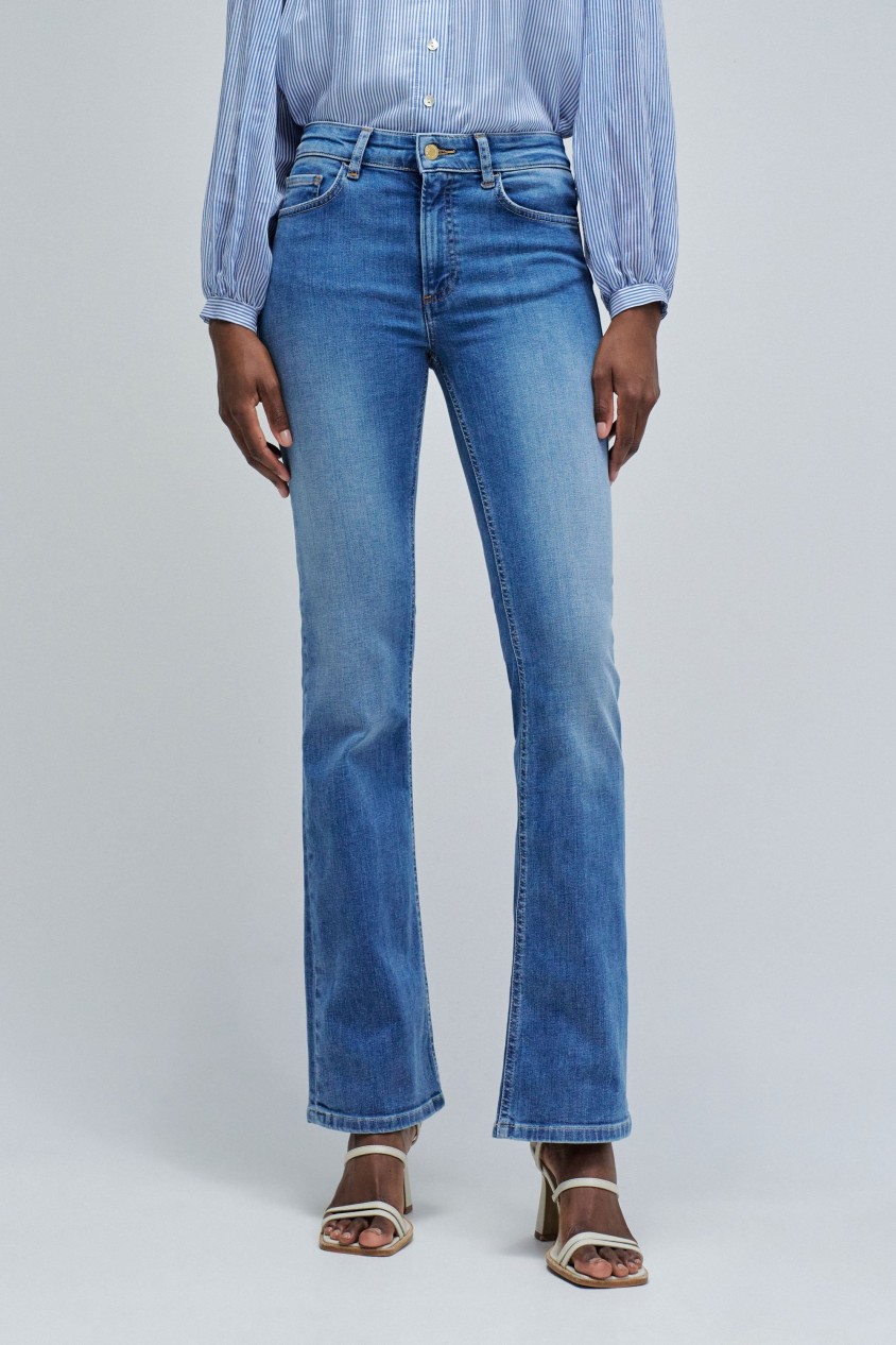 DESTINY PUSH UP BOOTCUT JEANS