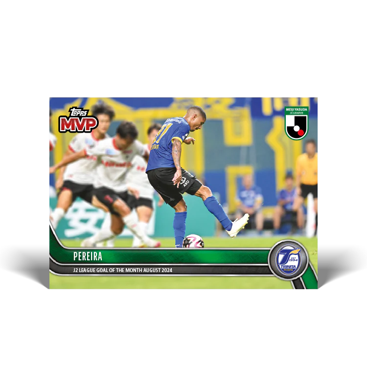 Pereira - J2 League Goal of the Month - August 2024 - 2024 J-League® Topps Now® Card 36