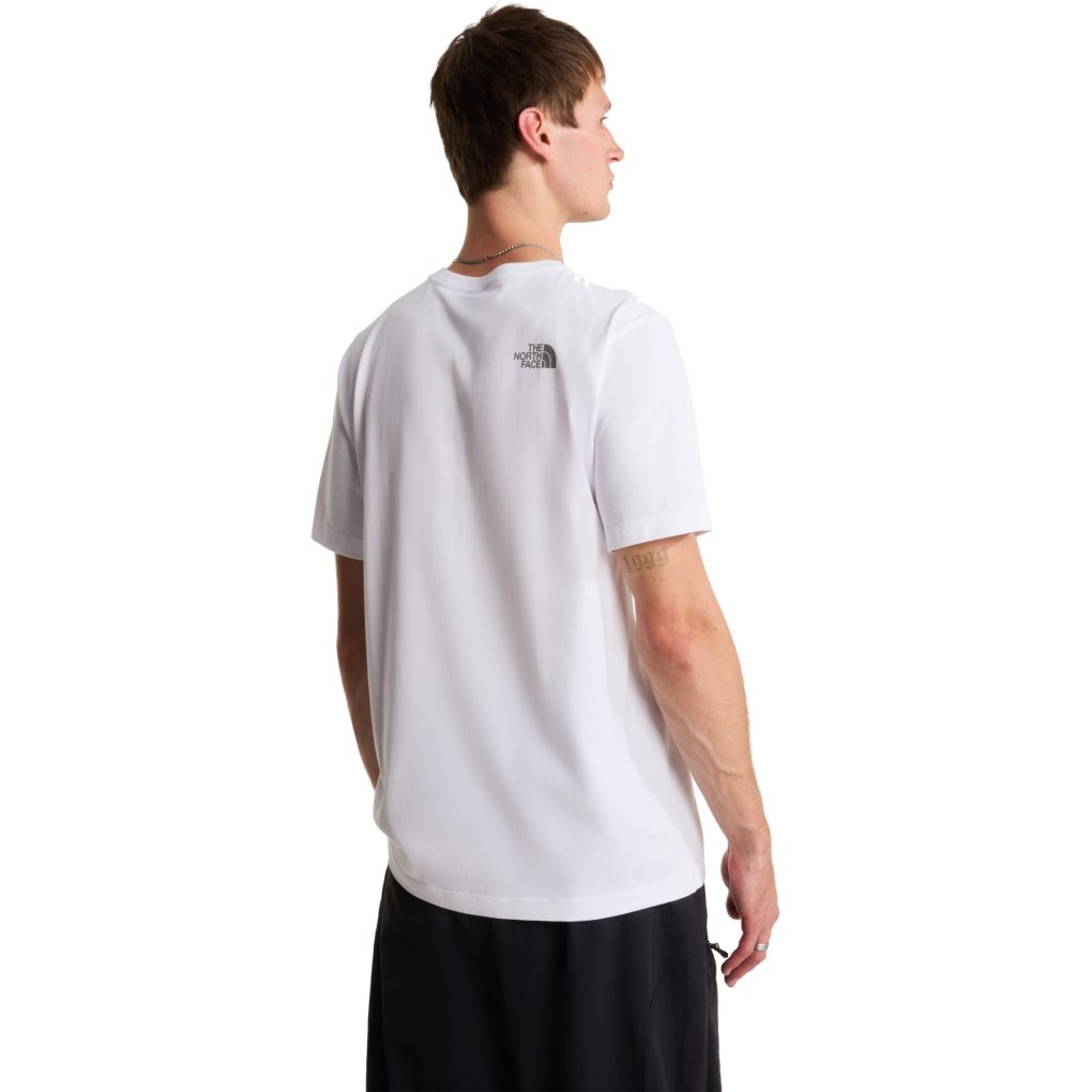 The North Face Mountain Line Regular Graphic T-Shirt Men - TNF White