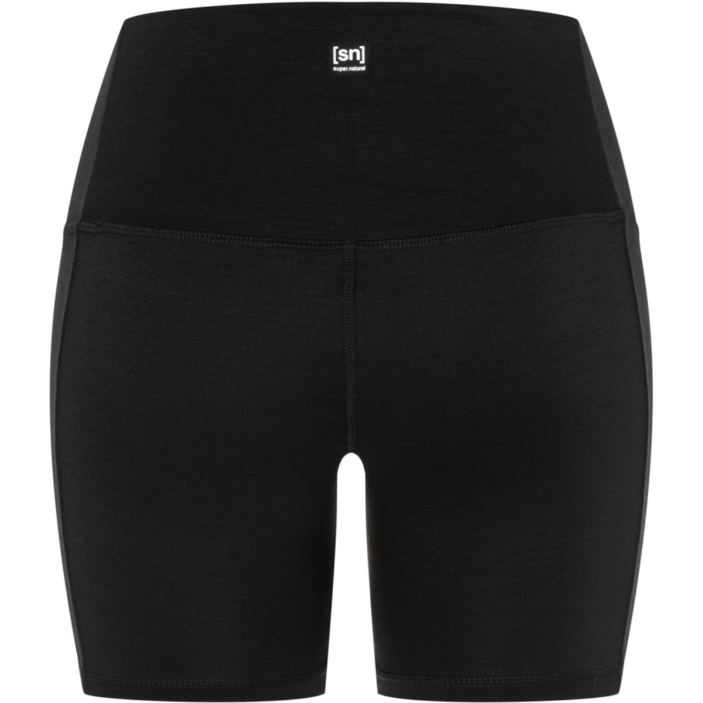 SUPER.NATURAL Liquid Flow Shorts Women - Jet Black