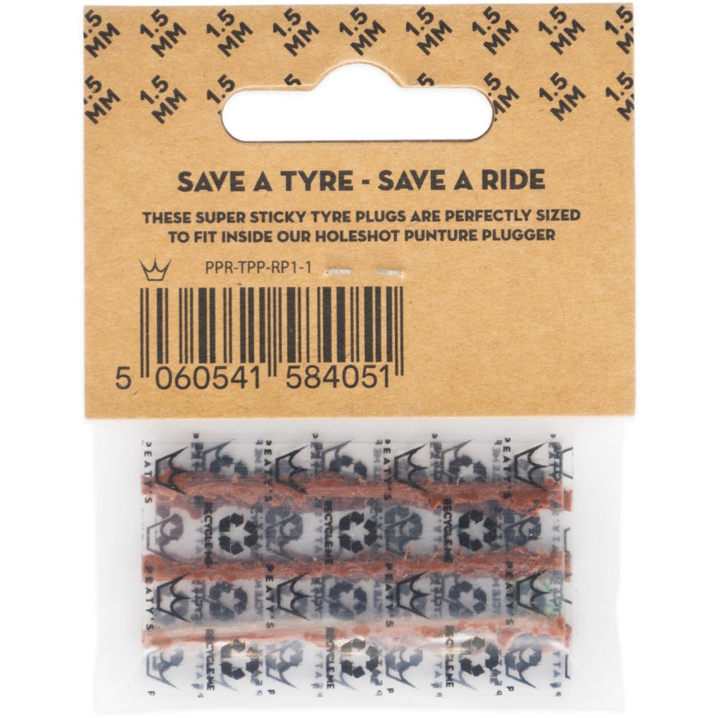 Peaty's Holeshot Tubeless Puncture Plugger Refill Pack (6x 1.5mm)