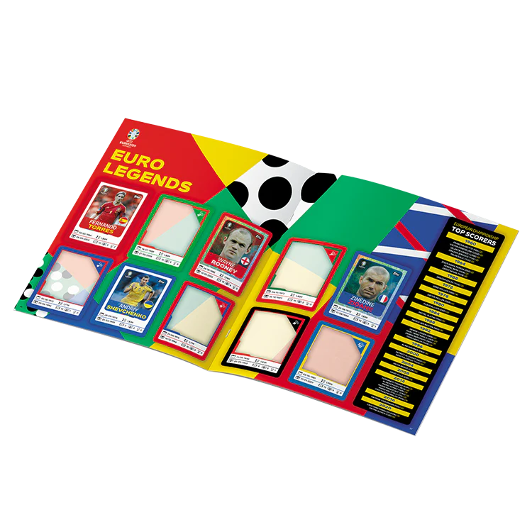 Official Euro 2024 Sticker Collection - Hardcover Album
